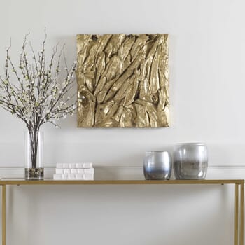 Uttermost Rio Gold Wood Wall DCor