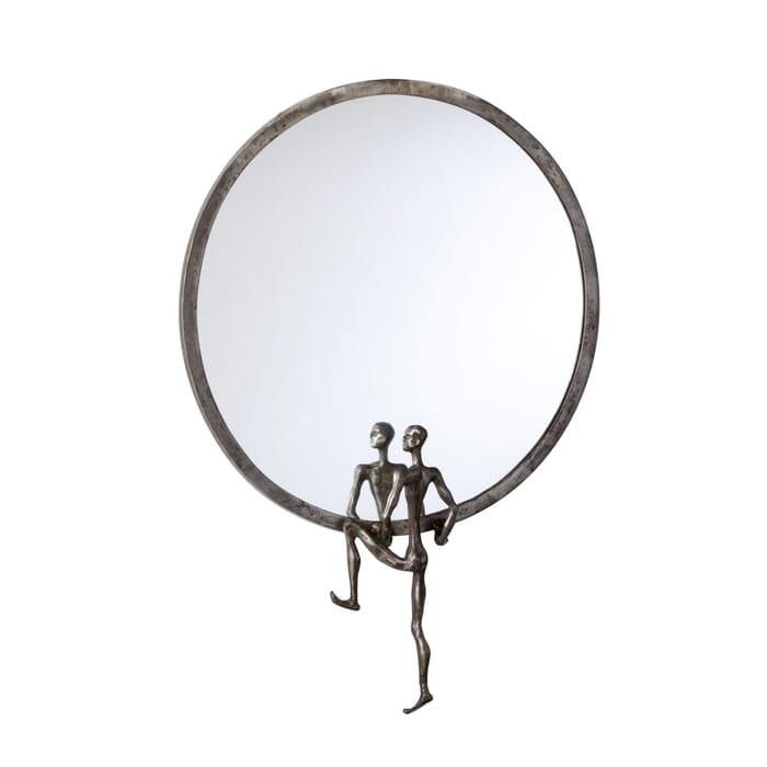 Cyan Design Kobe Mirror #2 in Raw Steel Cyan Design Kobe Mirror #2 in Raw Steel