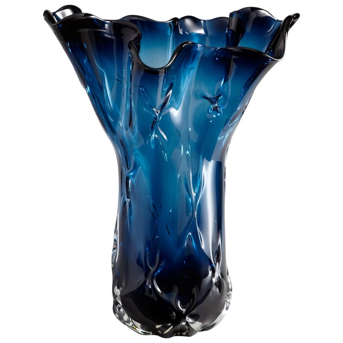 Cyan Design Large Bristol Vase in Cobalt Blue Cyan Design Large Bristol Vase in Cobalt Blue
