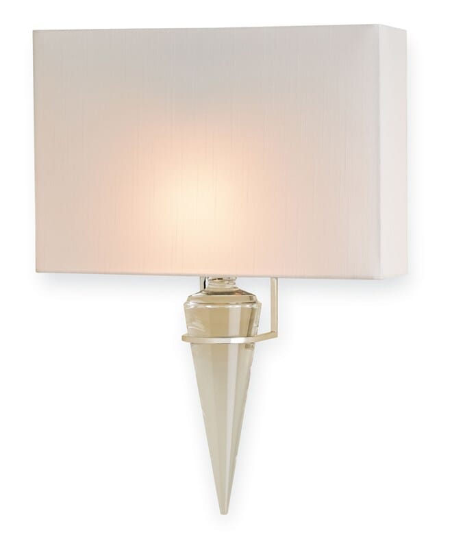 17" Larsen Wall Sconce in Polished Nickel