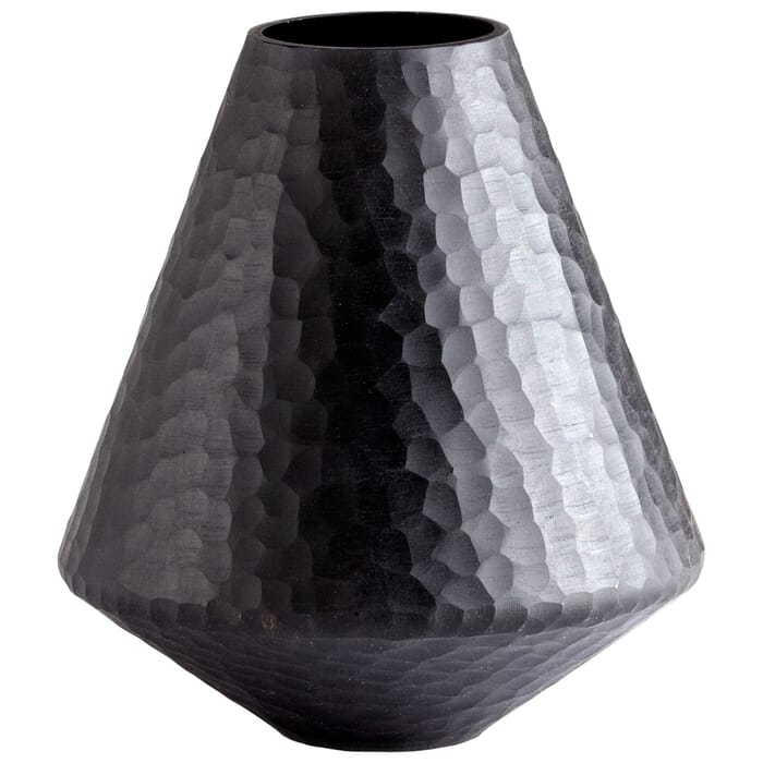 Cyan Design Small Lava Vase in Black Cyan Design Small Lava Vase in Black