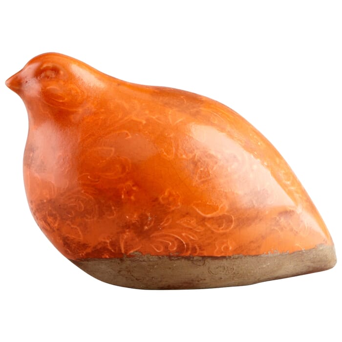 Cyan Design Partridge I Sculpture in Orange Cyan Design Partridge I Sculpture in Orange
