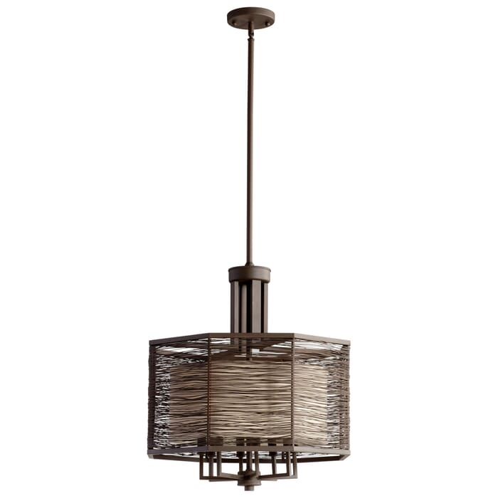 Cyan Design Pascal 8-Light Industrial Chandelier in Old World Cyan Design Pascal 8-Light Industrial Chandelier in Old World