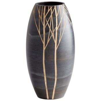 Cyan Design Small Onyx Winter Vase in Black