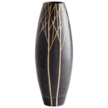 Cyan Design Large Onyx Winter Vase in Black