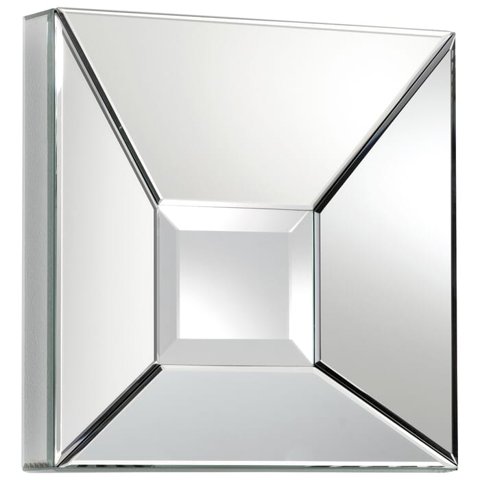 Cyan Design Pentallica Square Mirror in Clear Cyan Design Pentallica Square Mirror in Clear