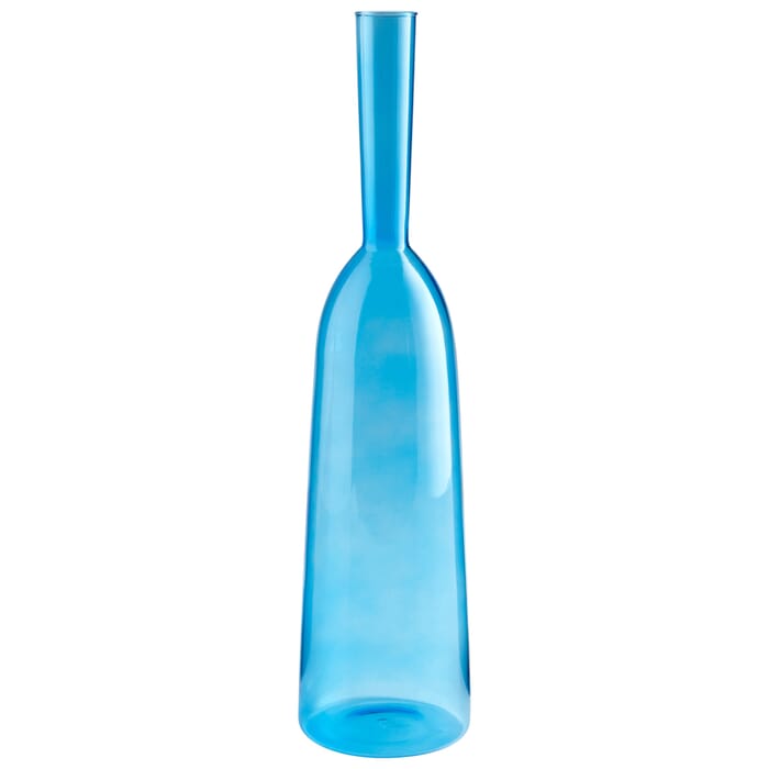 Cyan Design Large Tall Drink Of Water Vase in Blue Cyan Design Large Tall Drink Of Water Vase in Blue