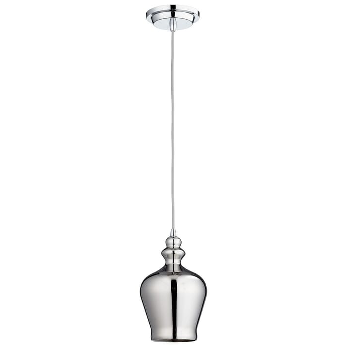 Cyan Design Calista 6" Mirrored Glass Pendant in Chrome Cyan Design Calista 6" Mirrored Glass Pendant in Chrome