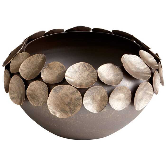 Cyan Design Small Electrum Container in Bronze Cyan Design Small Electrum Container in Bronze
