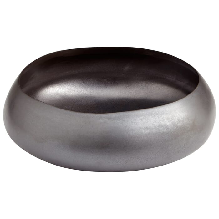 Cyan Design Large Vesuvius Bowl in Black Metal Cyan Design Large Vesuvius Bowl in Black Metal