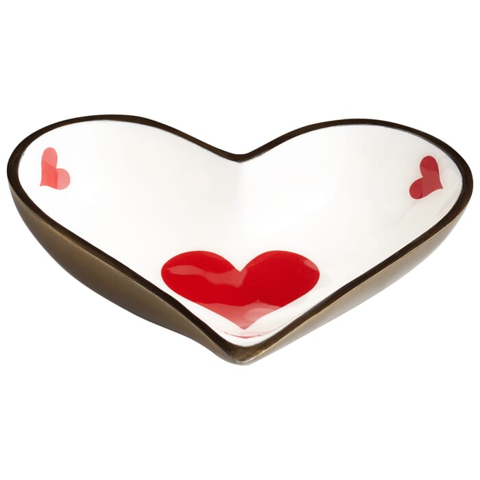 Cyan Design Heart Tray in Bronze Cyan Design Heart Tray in Bronze