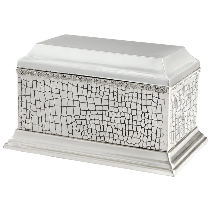 Cyan Design Cressida Container in Antique Silver Cyan Design Cressida Container in Antique Silver