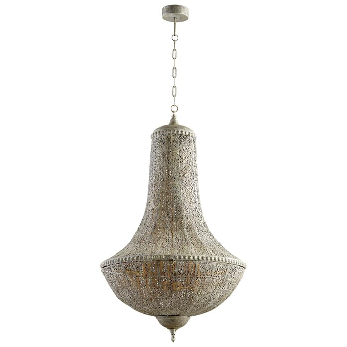 Cyan Design Dorija 5-Light Pendant Light in Antique Silver Cyan Design Dorija 5-Light Pendant Light in Antique Silver