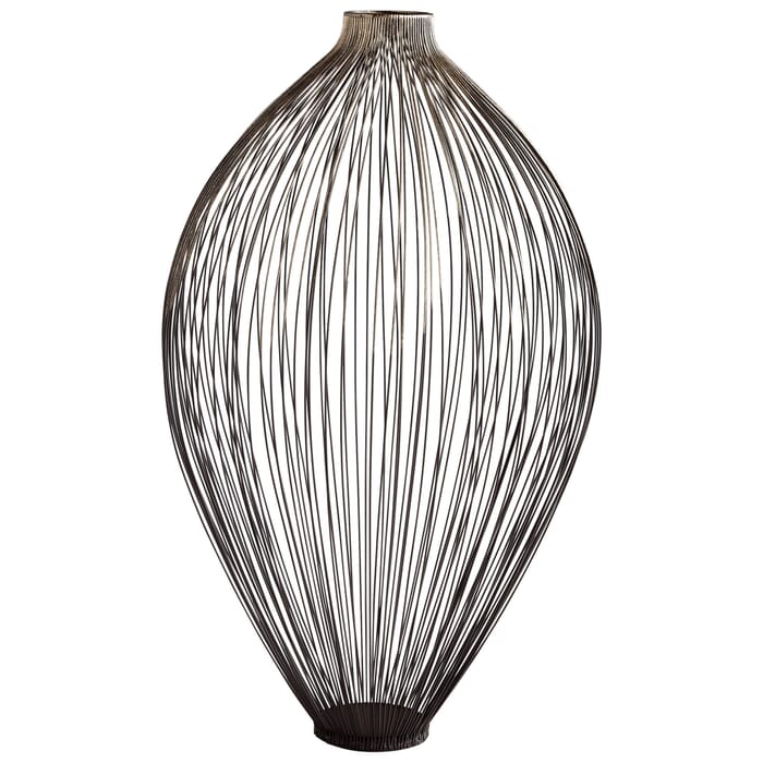 Cyan Design Large Vidalia Container in Graphite And Gold Cyan Design Large Vidalia Container in Graphite And Gold