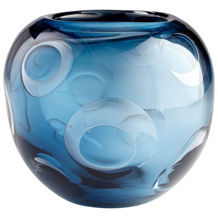 Cyan Design Electra Vase in Blue Cyan Design Electra Vase in Blue