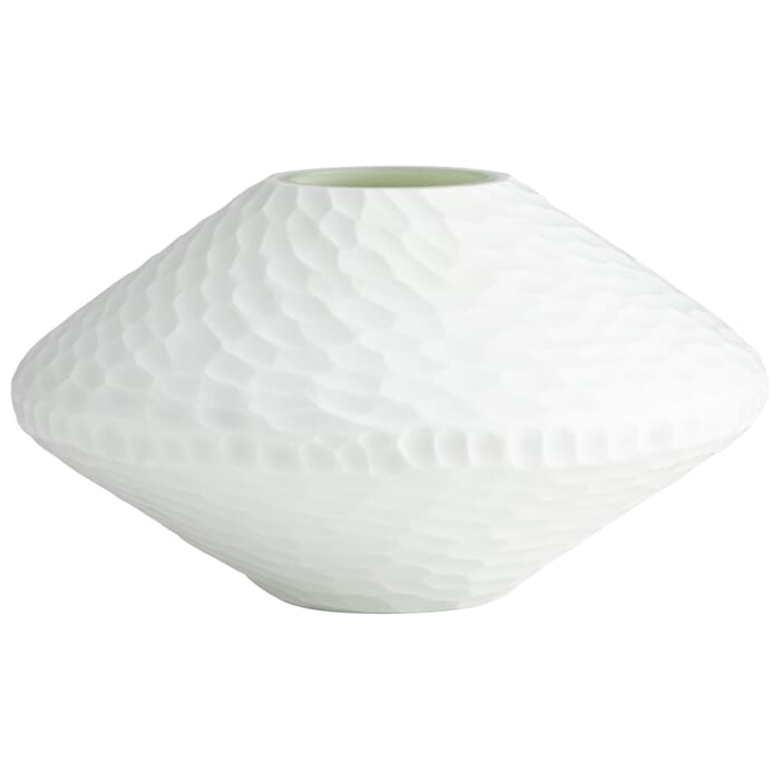 Cyan Design Buttercream Vase in White Cyan Design Buttercream Vase in White