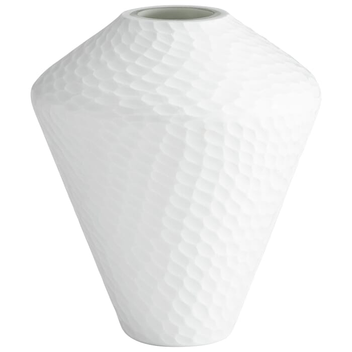 Cyan Design Small Buttercream Vase in White Cyan Design Small Buttercream Vase in White