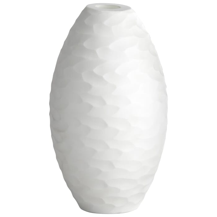 Cyan Design Small Meringue Vase in White Cyan Design Small Meringue Vase in White