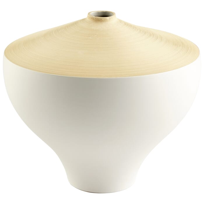 Cyan Design Medium Inez Vase in Matte White Cyan Design Medium Inez Vase in Matte White