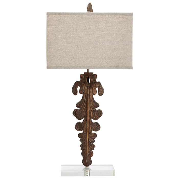 Cyan Design Soren 33" Table Lamp in Limed Gracewood Cyan Design Soren 33" Table Lamp in Limed Gracewood