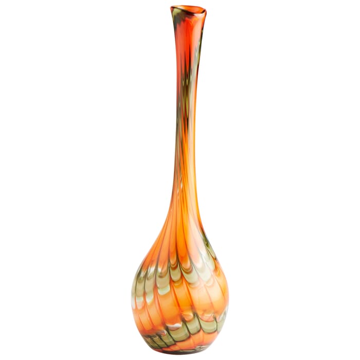 Cyan Design Medium Atu Vase in Orange Cyan Design Medium Atu Vase in Orange