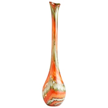Cyan Design Large Atu Vase in Orange