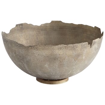 Cyan Design Large Pompeii Bowl in Whitewashed