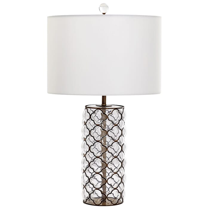 Cyan Design Small 25" Table Lamp in Satin Brass Cyan Design Small 25" Table Lamp in Satin Brass