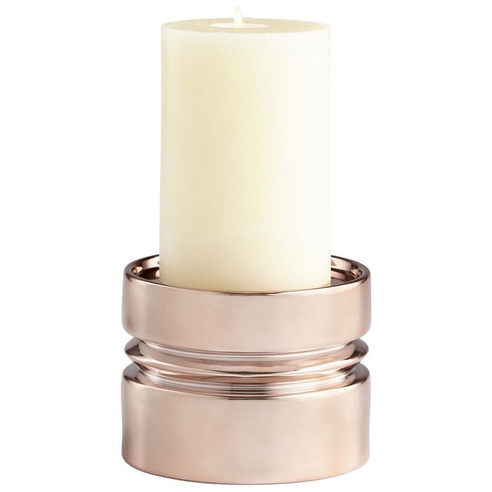 Cyan Design Sanguine 4.75" Candleholder in Copper Cyan Design Sanguine 4.75" Candleholder in Copper