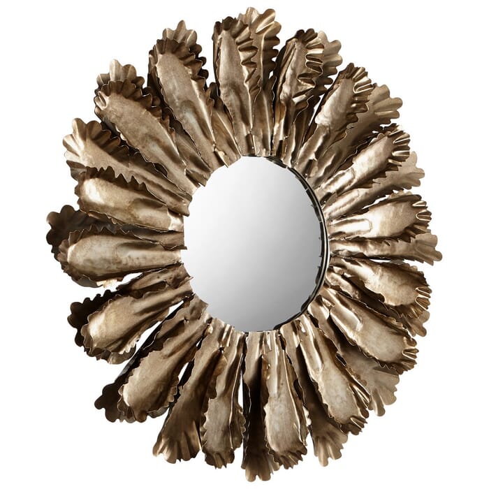 Cyan Design Fluttering Leaves 36" Mirror in Rustic Bronze Cyan Design Fluttering Leaves 36" Mirror in Rustic Bronze