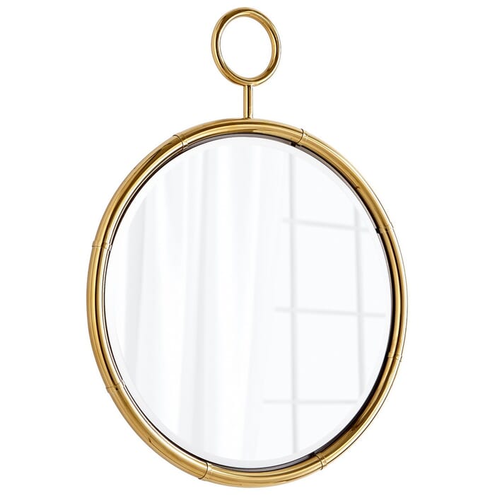 Cyan Design Circular 35" Mirror in Brass Cyan Design Circular 35" Mirror in Brass