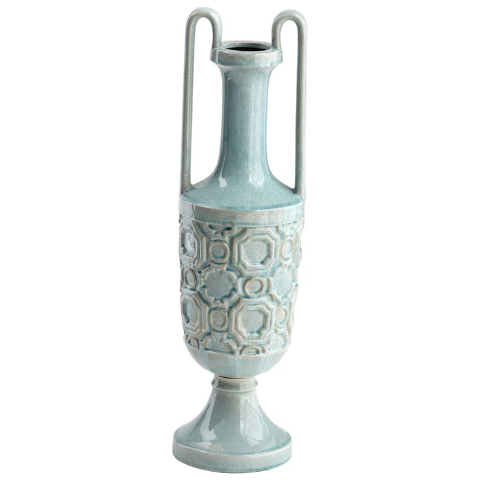 Cyan Design Small August Sky Vase in Teal Cyan Design Small August Sky Vase in Teal