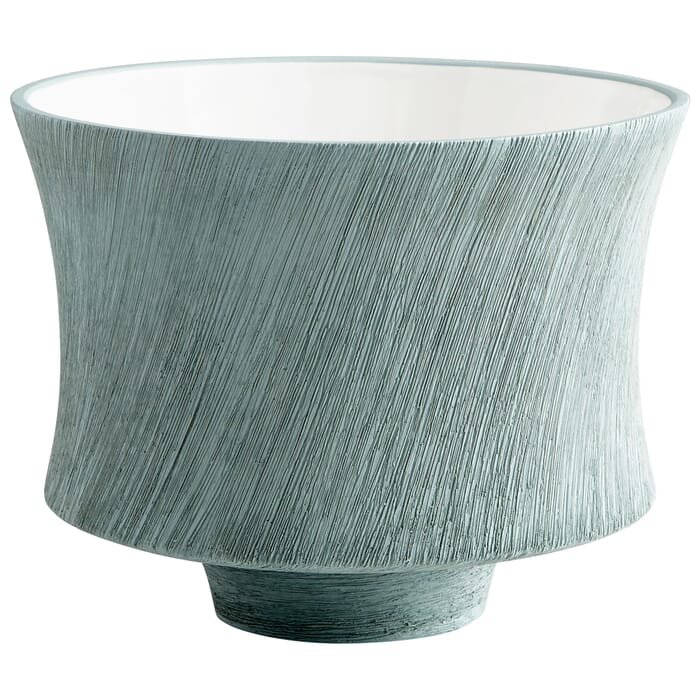 Cyan Design Large Selena Slab Planter in Oyster Blue Cyan Design Large Selena Slab Planter in Oyster Blue