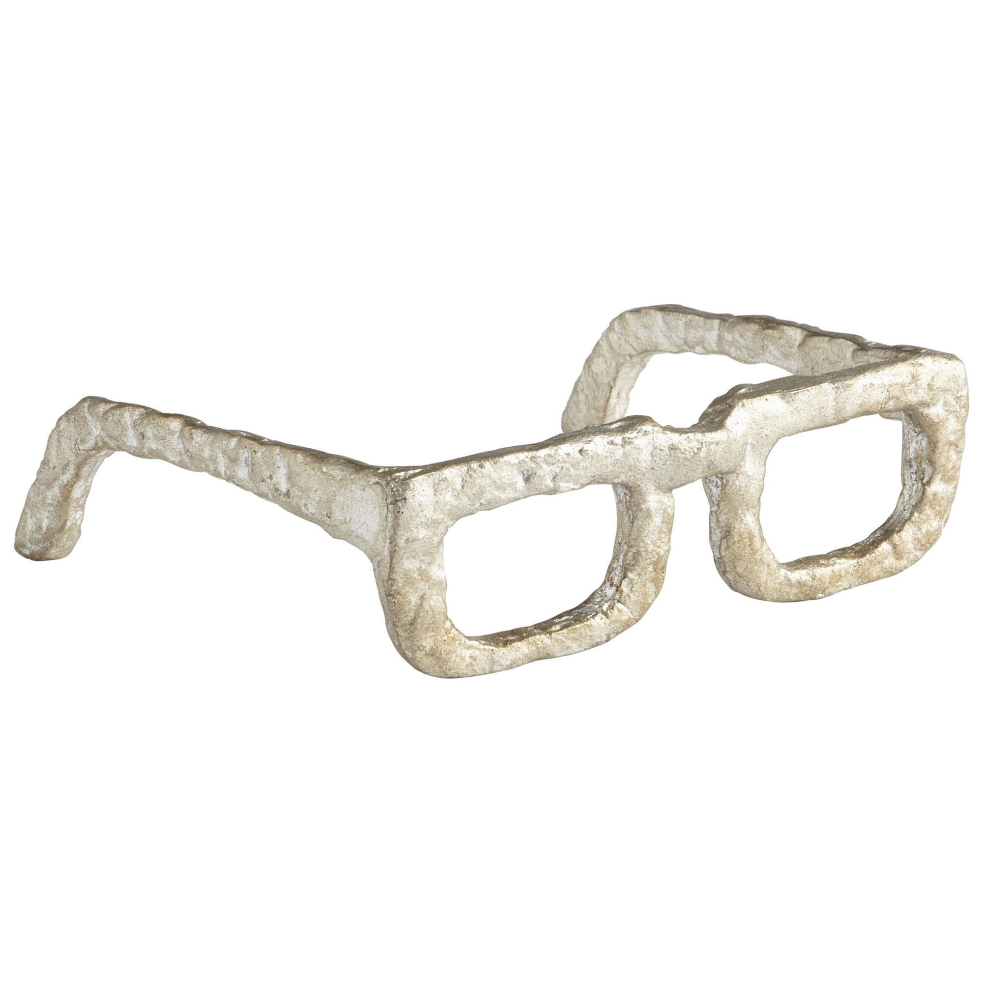 Sculptured Spectacles in Antique Silver