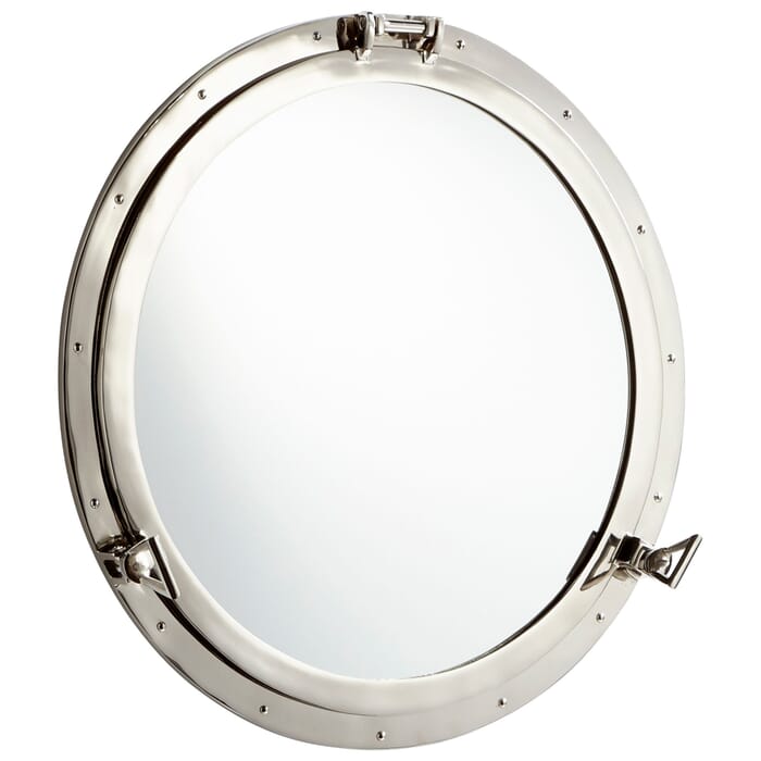Cyan Design Seeworthy Mirror in Nickel Cyan Design Seeworthy Mirror in Nickel