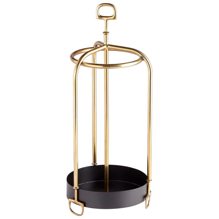 Cyan Design Rain Rain Go Awy Umbla St in Brass Cyan Design Rain Rain Go Awy Umbla St in Brass