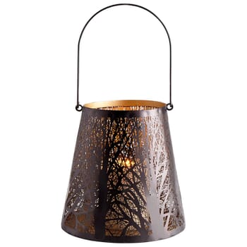 Cyan Design Forest Glow Candleholder in Graphite And Gold