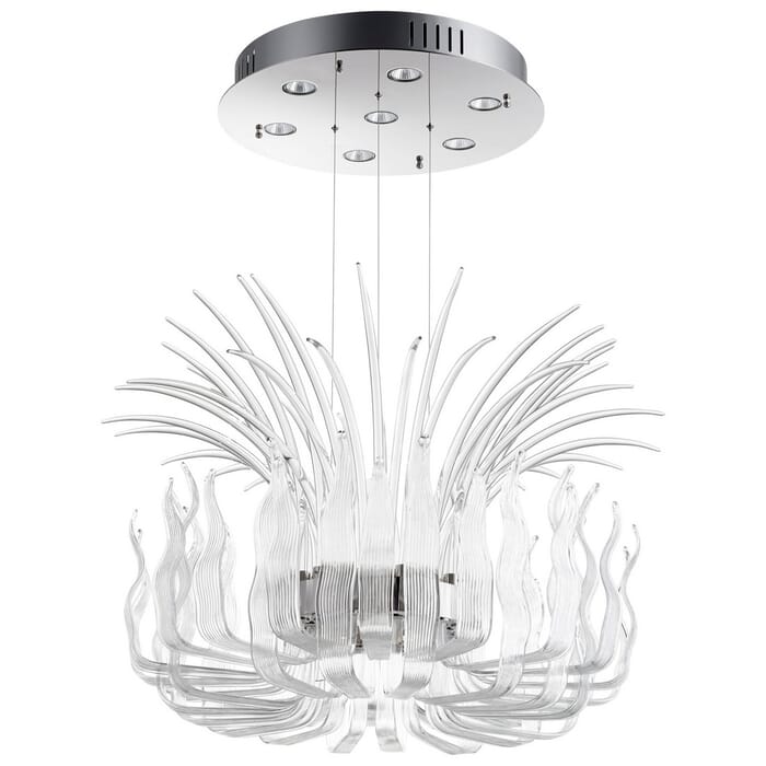 Cyan Design Catalina 32" 7-Light Pendant in Polished Nickel Cyan Design Catalina 32" 7-Light Pendant in Polished Nickel