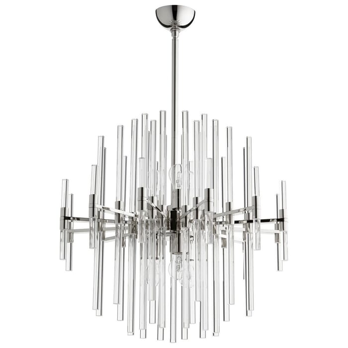Cyan Design Large 6-Light Pendant Light in Polished Nickel Cyan Design Large 6-Light Pendant Light in Polished Nickel