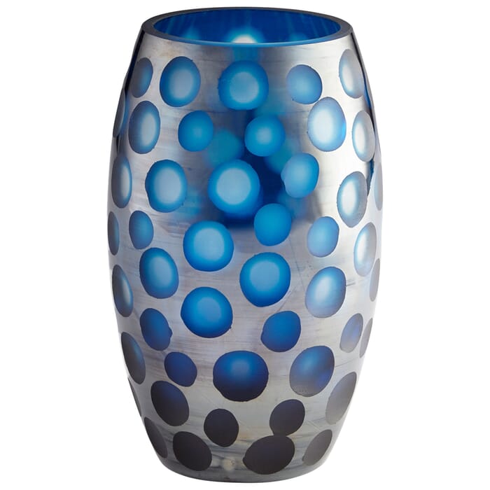 Cyan Design Medium Quest Vase in Blue Cyan Design Medium Quest Vase in Blue