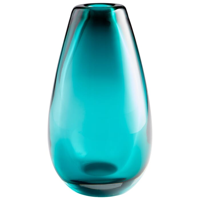 Cyan Design Large Blown Ocean Vase in Blue Cyan Design Large Blown Ocean Vase in Blue