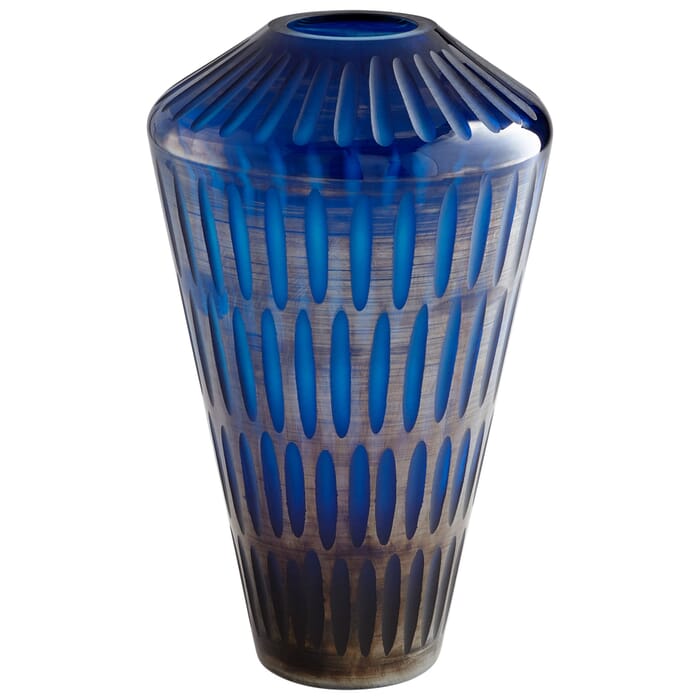 Cyan Design Large Toreen Vase in Blue Cyan Design Large Toreen Vase in Blue