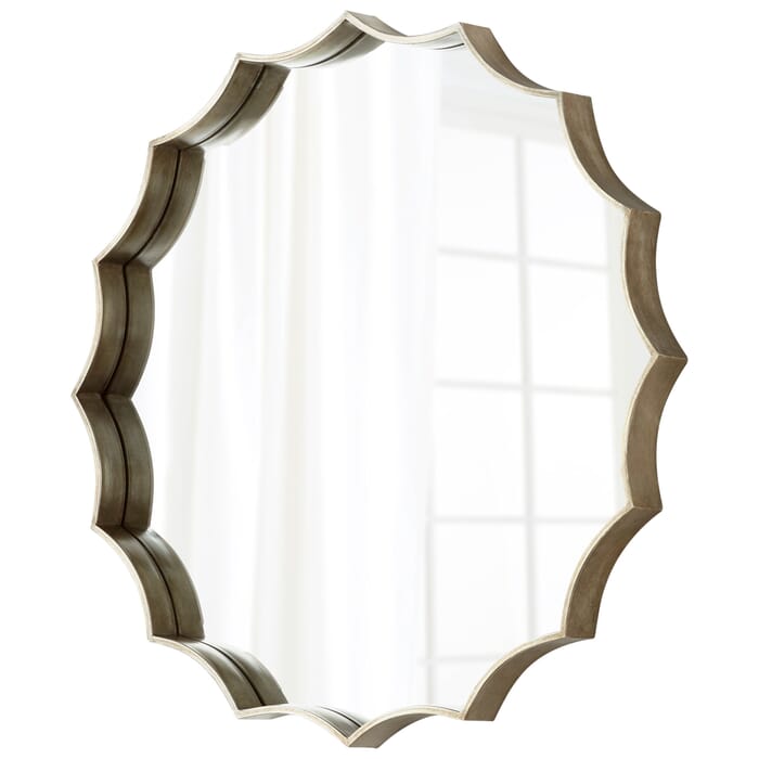 Cyan Design Luz Mirror in Silver Cyan Design Luz Mirror in Silver