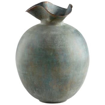 Cyan Design Medium Pluto Vase in Gold Patina