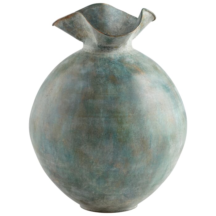 Cyan Design Large Pluto Vase in Gold Patina Cyan Design Large Pluto Vase in Gold Patina