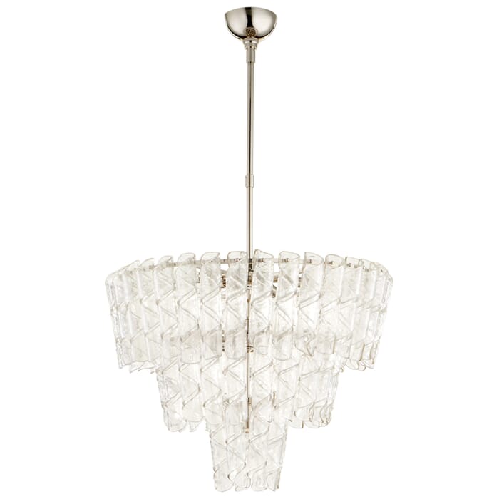Cyan Design Cannoli 9+1-Light Pendant in Polished Nickel Cyan Design Cannoli 9+1-Light Pendant in Polished Nickel