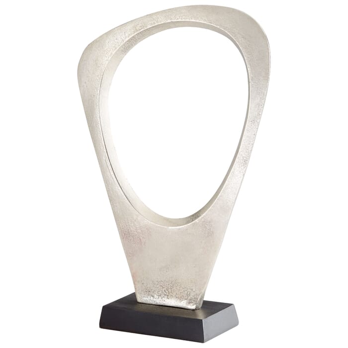 Cyan Design Llano Sculpture #2 in Raw Nickel And Bronze Cyan Design Llano Sculpture #2 in Raw Nickel And Bronze