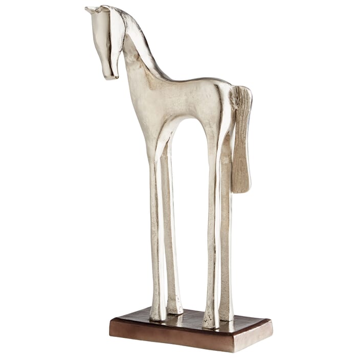 Cyan Design Trotter Sculpture in Nickel Cyan Design Trotter Sculpture in Nickel