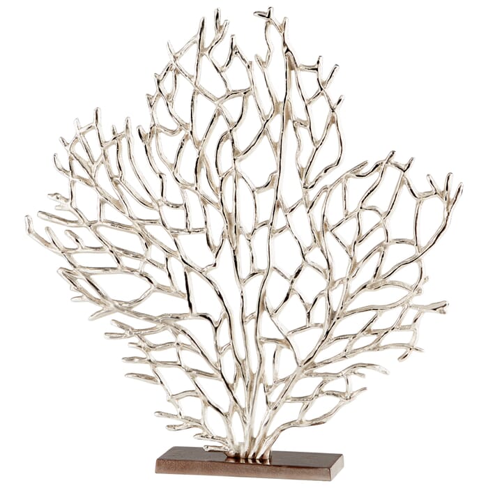 Cyan Design Large Ariana Sculpture in Nickel And Bronze Cyan Design Large Ariana Sculpture in Nickel And Bronze