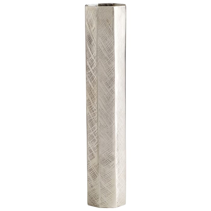 Cyan Design Large Danielle Vase in Antique Silver Cyan Design Large Danielle Vase in Antique Silver